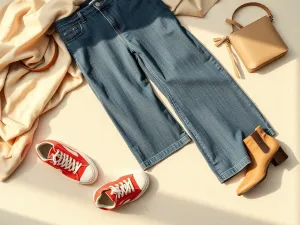 Jakie buty do szerokich spodni jeansowych wybrać?