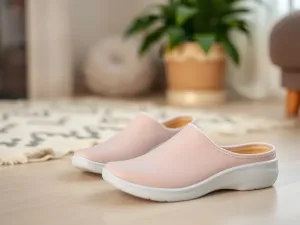 Porównanie skórzanych bucików z miękką podeszwą oraz usztywnianych sneakersów dla dziecka na drewnianej podłodze.