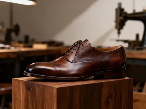 Stylowe sandały na platformie i eleganckie koturny zestawione obok siebie na drewnianym tle w letnim, słonecznym klimacie.