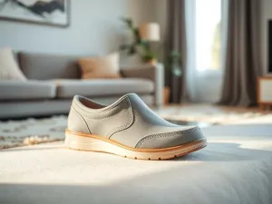 Kobieta w rozkloszowanej sukience w stylu lat 50. na tle zabytkowych samochodów, prezentująca klasyczną modę tamtej epoki.