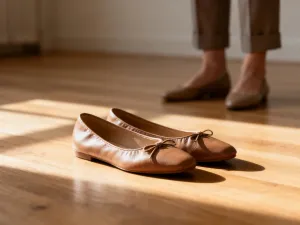 Eleganckie szpilki z wklejoną silikonową wkładką zapobiegającą zsuwaniu się obuwia z pięty.