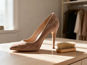 Profesjonalne buty do biegania z widoczną technologią amortyzacji na bieżni lekkoatletycznej.